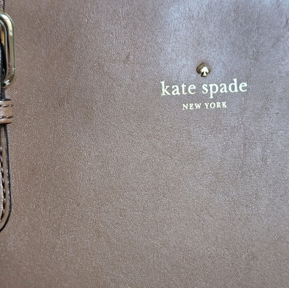 kate spade Brown Leather Tote Bag - Picture 8 of 12
